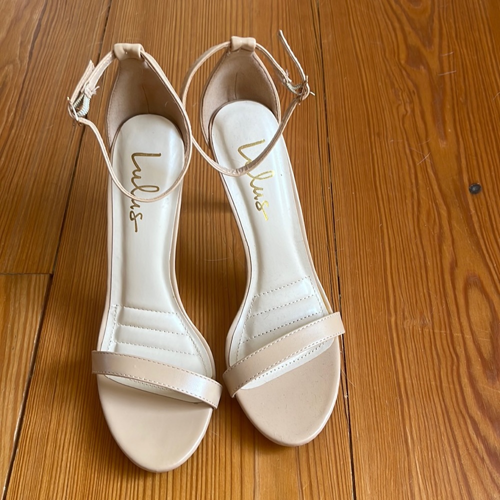Luluss heels.  Size 8.5
